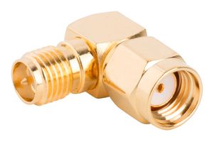 AMPHENOL RF 132172RP-RP RF ADAPTR, R/A, SMA RP JACK-PLUG, 50 OHM