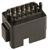 AMPHENOL SINE/TUCHEL AT04-12PB-BM03 RECTANGULAR CONN, RCPT, 12POS, PCB, BLK
