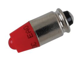 Eao 10-2J13.1062. Led Bulb, Midget Groove, Red, T-1 3/4 , Element14