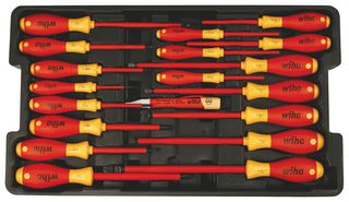 WIHA 32095 SCREWDRIVER SET, MULTI BLADE, 19 PIECES