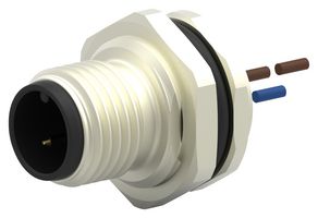 TE CONNECTIVITY T4171010002-001 SENSOR CORD, 2P M12 PLUG-FREE END, 0.2M
