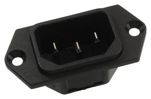 SCHURTER 6100.3200.. CONNECTOR, IEC POWER ENTRY, PLUG, 15A
