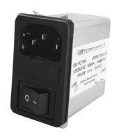 ASTRODYNE TDI 082S.00600.00 FILTERED IEC MODULE, C14, 6A, QC
