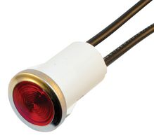 WAMCO WL-1030D1 NEON INDICATOR, 115VAC, 1.5mA, RED