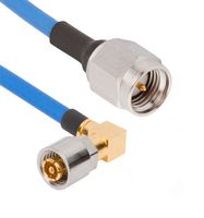 AMPHENOL SV MICROWAVE 7032-9894 CBL ASSY, R/A SMPM JACK-RP SMA PLUG, 12"