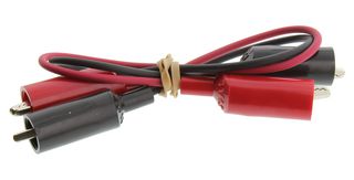 ABBATRON HH SMITH 629 TEST LEAD SET, BLACK, RED, 304.8MM
