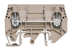 WEIDMULLER 1934830000 DIN RAIL TERMINAL BLOCK, 2POS, 8AWG