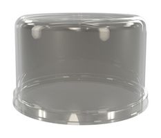 AMPHENOL COMMUNICATIONS SOLUTIONS FLS-C80-502-000 DOME COVER, LUMINAIRE, 80MMX50MM, CLEAR