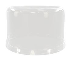 AMPHENOL COMMUNICATIONS SOLUTIONS FLS-C80-505-000 DOME COVER, LUMINAIRE, 80MMX50MM, WHITE