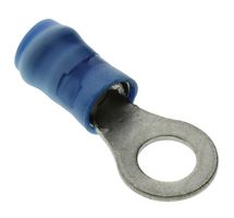 AMP - TE CONNECTIVITY 31903. TERMINAL, RING TONGUE, #10, CRIMP, BLUE