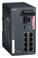 SCHNEIDER ELECTRIC MCSESM083F23F0 ENET SWITCH, INDUS, RJ45 X 8, DIN RAIL