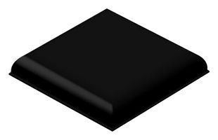 3M SJ-5705 BLACK FEET, PROTECTIVE BUMPER, PU, 6.4MM