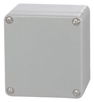 Fibox PC 080806 Enclosure, Din Rail, Polycarbonate, Gray