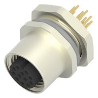 TE CONNECTIVITY T4143012121-000. SENSOR CONN, 12POS, RCPT, M12, PANEL