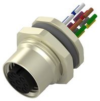TE CONNECTIVITY T4171120008-001. SENSOR CORD, 8P M12 RCPT-FREE END, 7.9"