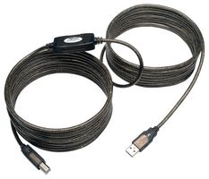 EATON TRIPP LITE U042-025 USB CABLE, 2.0 TYPE A-TYPE B PLUG, 25FT