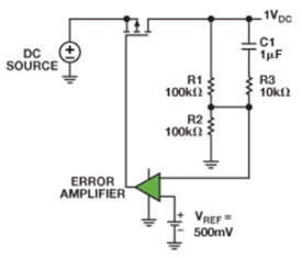 3: (b) Simple RC network reduces noise gain an adjustable output (Source)